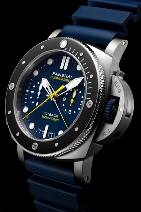 flyback panerai difference|Panerai flyback submersible.